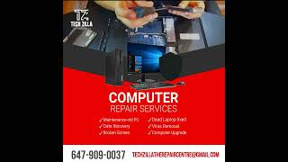 Get your Computer Repair Fast in Canada | Computer Repair Services | TechZilla - The Repair Centre