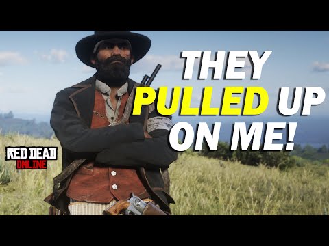 2 Griefers Pulled Up On Me And Attacked Me From Behind! | Red Dead Online