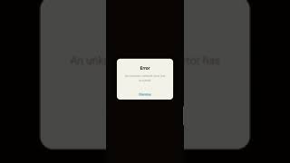 an unknown network error has occurred #instagram #fb #whatsapp #shorts #youtubeshorts #viral