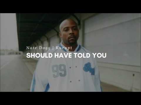 Nate Dogg  - Should Have Told You  (Feat. Kurupt) / Unreleased