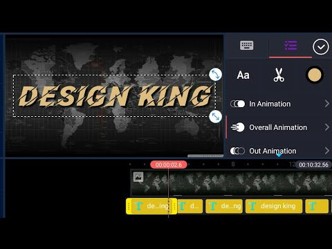 Every text animation made with Kinemaster - Part 3 - Kinemaster tutorial for beginners