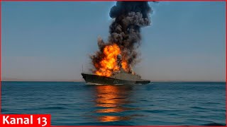 Ukraine struck Russia’s newest Buyan-M missile ship in Black Sea