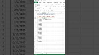Day Month Year in Excel Text format || VTax Advisory