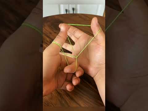 Band Trick Reveal #MagicTrick #RubberBandMagic #VisualMagic