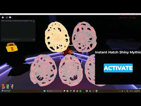 💭INSTANT HATCH SHINY MYTHIC 🍬BUBBLE GUM🍬 INFINITY!