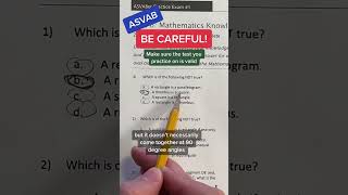 ASVAB AFQT Math Knowledge answers 1