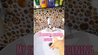 My skincare morning routine #tricks #hacks #skincare #makeup #grwm #videodiaries #viral #aesthetic