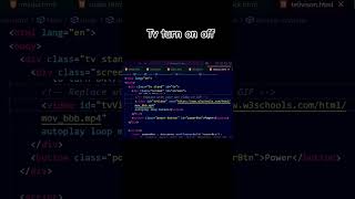 Tv design with html | css and JavaScript #codereview #followforfollowback