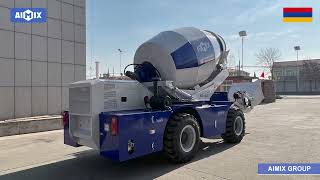 4.0m3 Self Loading Mixer Shipped to Armenia
