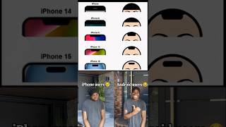 iPhone Vs Android Users #funny #shorts #memes