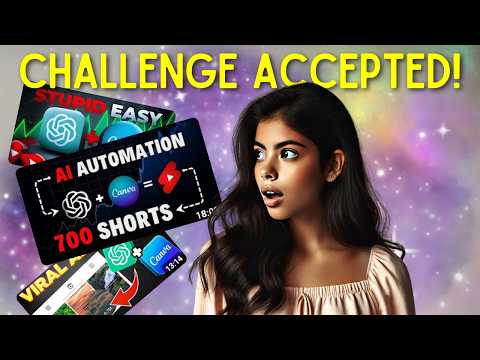 700 Shorts in 18 Minutes?!? Can I Pull it Off? | AI Automation