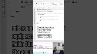 Auto-Equip Tile Script for Roblox Studio #gamedesign #robloxstudio #programming