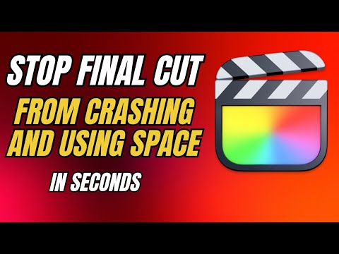 Final Cut Pro: Stop Crashing & Space Issues 🚀