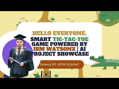 Build an LLM-Based Tic-Tac-Toe Game | AI with IBM Watsonx | MYM.SHARAF | 1itech