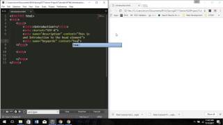 html tutorial #2   Head Element