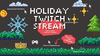 DSA Holiday Twitch Livestream