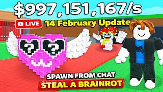 Spawn from Chat STEAL A BRAINROT   14 february Update