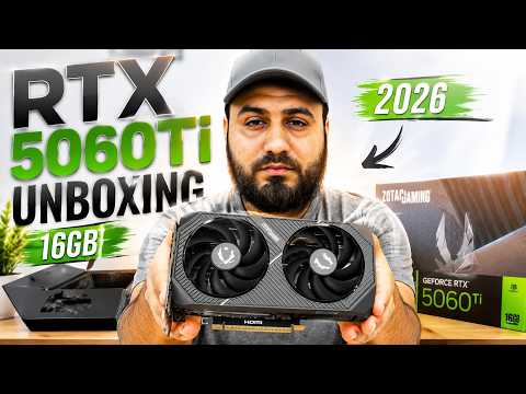 unboxing RTX 5060TI 16gb in 2026