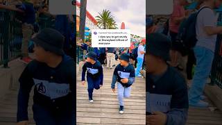 Getting sturdy at Disneyland! 🏰 #shorts #disney #sturdy #twins #mat #bryce #subscribe #viral