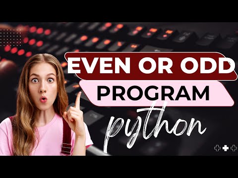how to check a number is even or odd in python?#pythoncourse #btech #mca #coding #problemsolving