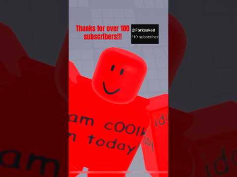 TYSM 100 subscribers!!!🗣️🗣️🔥🔥🔥 #roblox #forsaken #milestone #robloxforsaken