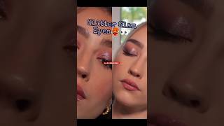 Glitter Glam Eyes #eyes #viral #hackinglife