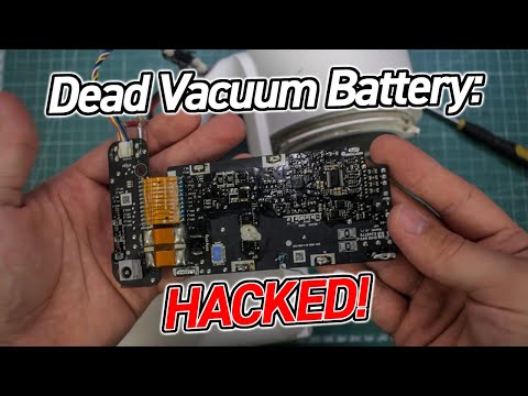Dead Vacuum Battery HACKED: Bringing it Back to Life After Tamper Protection Lockdown!