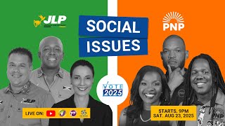 PNP vs JLP Debate 2025 on Jamaica’s Social Issues | TVJ Live