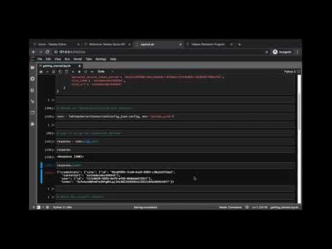 tableau-api-lib (blitz): getting started