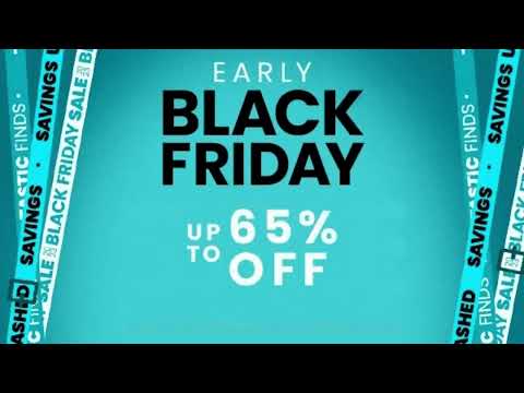 Black Friday, Get up to 65% OFF on your favorite must-haves 🛍️ #cyberweekend #viral #blackfriday