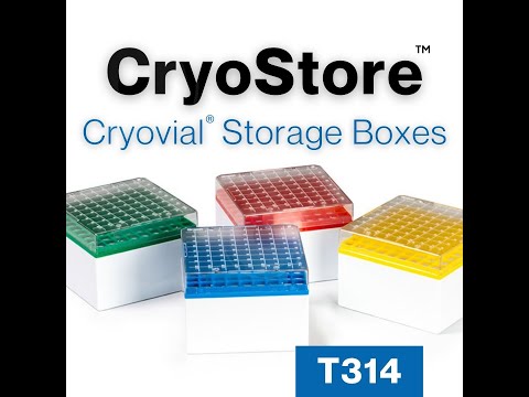 CryoStore for Cryovial Storage Box