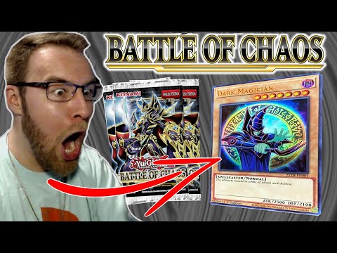 I Pulled The MANGA ART DARK MAGICIAN! YuGiOh Battle Of Chaos Booster Box Opening!