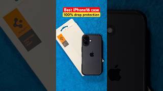 BEST iPHONE 16 PROTECTIVE CASE | SPIGEN BACK COVER | 100% DROP PROTECTION #spigen #iphone16