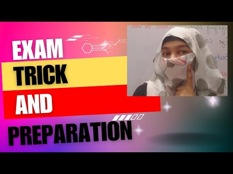 EXAM TRICK AND PREPARATION✅✨( technique in exams) #exampreparation