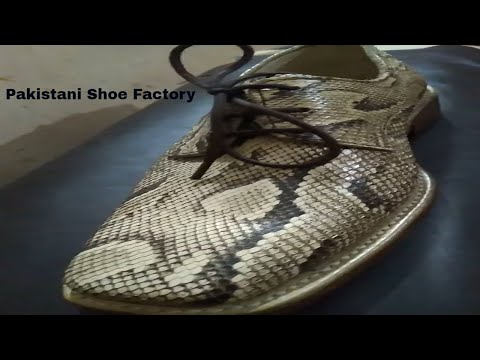 Pakistani Skill #Animal #Skin Shoes #Snake #python hand made leather shoes  Karachi Lahore Islamabad