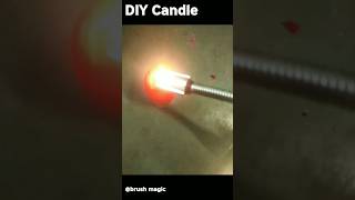 DIY candle 💡 #music #techmeetsart #art #drawing #artbook #artandcraft