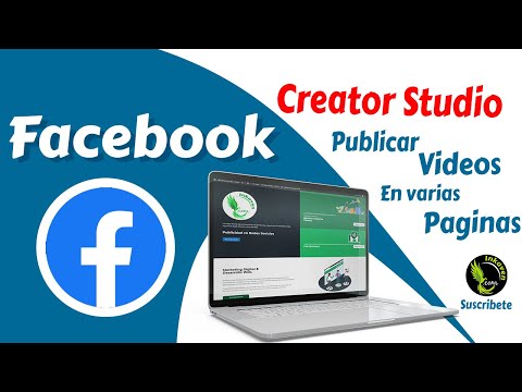 FACEBOOK 2022 | Creator Studio -  Publicar videos en varias paginas