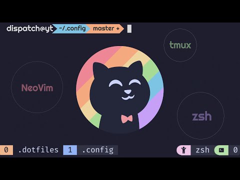 My Ultimate Tmux, Zsh, and NeoVim Coding Setup! #dotfiles