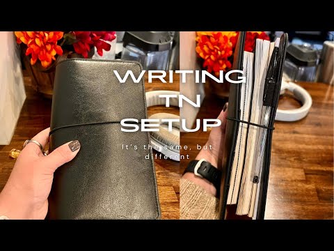 Writing Traveler's Notebook | It's the same... but different!