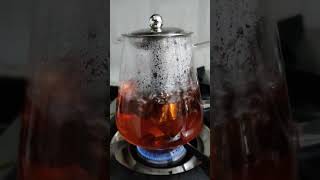 Red Tea #redtea #breakfast #healthy #happy #glass