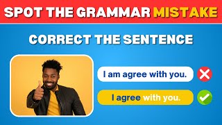 ✅ Only Experts Can Spot The Grammar Error Instantly! English Grammar Quiz