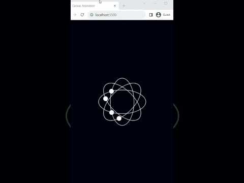 🌐 Building Mesmerizing Elliptical Motion with JavaScript and Canvas 🌀✨ #javascript #canvas #html5