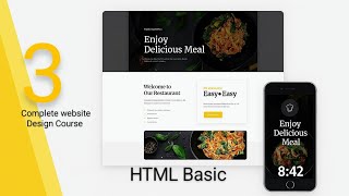 HTML Basics Explained | Complete Web Design Course (Episode 3)