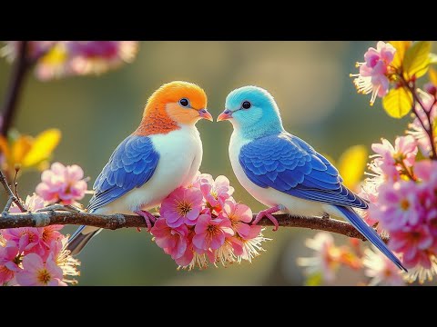 Soothing Piano Music with Beautiful Birds Singing 4K Ultra HD Relaxation Sleep Aid Sound