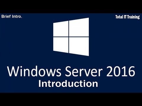 Windows server 2016 Brief  intro..||What is active directory ||group policy|| By Total IT Training