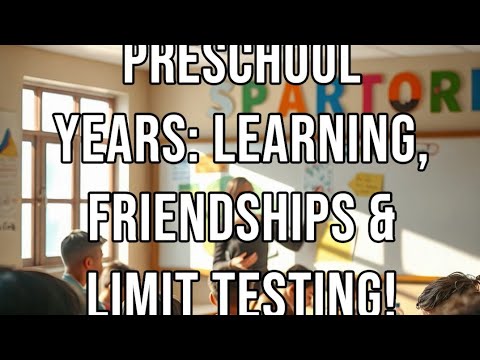 Preschool Years: Learning, Friendships & Limit Testing! #lifestyleparentingjourney
