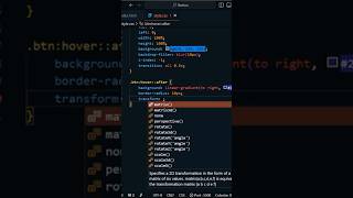 CSS Button Hover #css