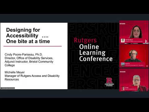 Online and Digital Accessibility  One Bite at a Time