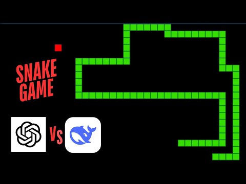 Snake Game AI Battle: ChatGPT vs DeepSeek (Who Wins?)