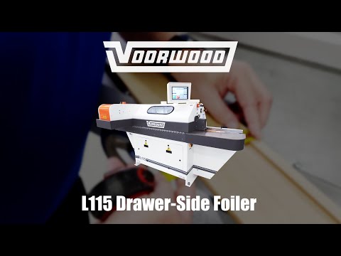 Voorwood's L115 Drawer Side Machine Demonstration